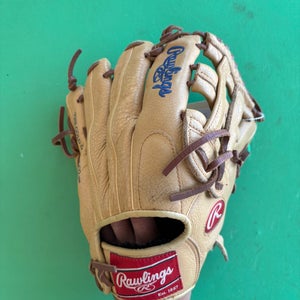 Brown Rawlings Select Pro Lite RH Outfield Baseball Glove 11.5"