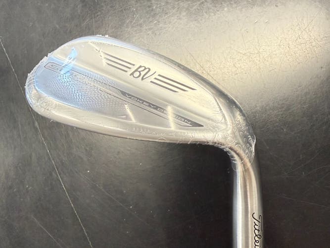 Men's 2024 Titleist Vokey SM10 Tour Chrome Right Handed Wedge Wedge Flex 60 Degree Steel Shaft (New)