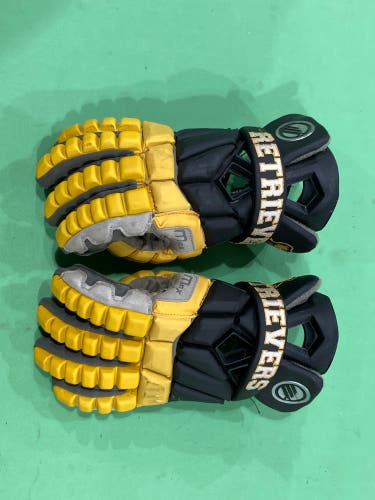 Large Maverik Max Lacrosse Gloves (Used) UMBC Player Issued