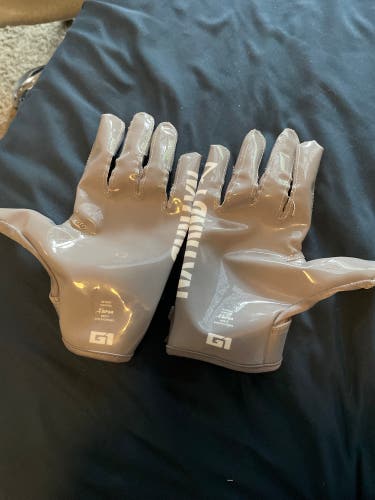 Gray Large Adult Gloves (New)