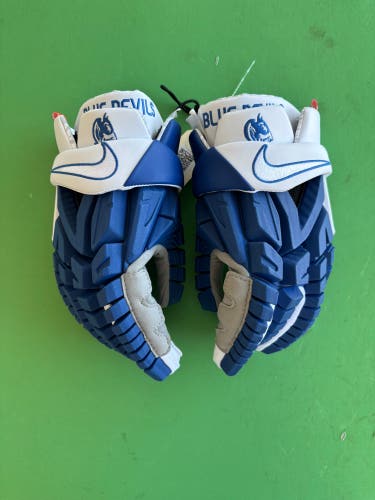 NEW Duke Team Issued Nike Vapor Premier Lacrosse Gloves | Large