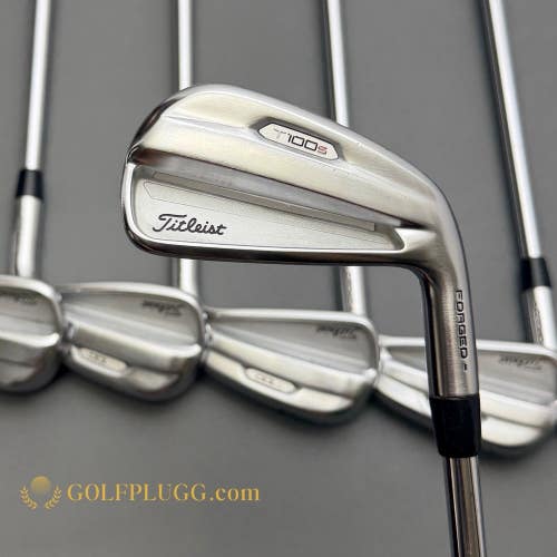 +1/2 Titleist T100S / T100 2021 Iron Set 4-9 / Project X Rifle, X Stiff (87)