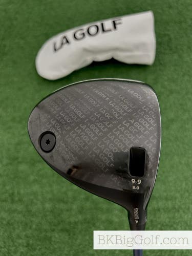 LA Golf 9-9 8.0 Driver w Headcover / LA Golf Bryson Series 65 Extra Stiff