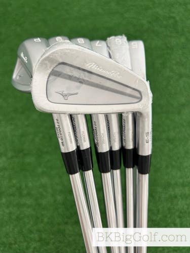 NEW / Mint Mizuno Pro S-3 25 Forged Iron Set 4-P / Project X 6.0 Stiff