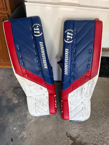 32" Warrior Ritual G4 Goalie Leg Pads (Used)