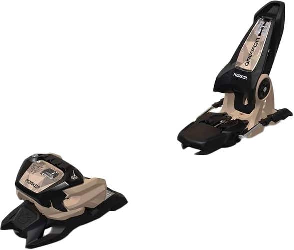 NEW 2024 Marker Griffon 13 ID Ski Bindings - 90mm Brake - Black/Tan