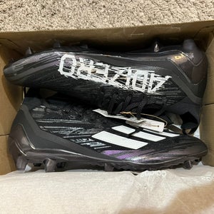 Black Adizero Primeknit Adidas Cleats Men's Size M 15.0 (W.16.0) Adidas (New)
