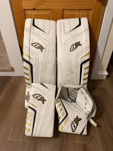 34" Brian's Optik 9.0 Regular Goalie Full Set (Used)