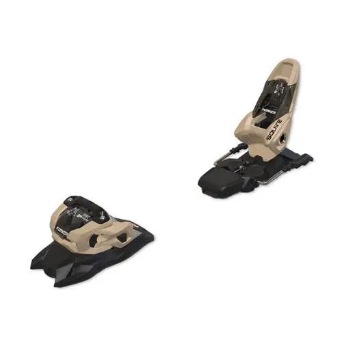NEW 2024 Marker Squire 11 Ski Bindings - 110mm Brake - Black/Tan