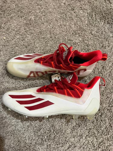 Adizero Adidas Red/White Men's Size M 15.0 (W.16.0) Adidas (New)