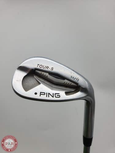 2011 PING TOUR S WEDGE 54*/12 STIFF STEEL SHAFT 35.5" (BLACK DOT) GOOD