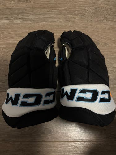 CCM JetSpeed FT1 Gloves 14" Utah Mammouths Pro Stock