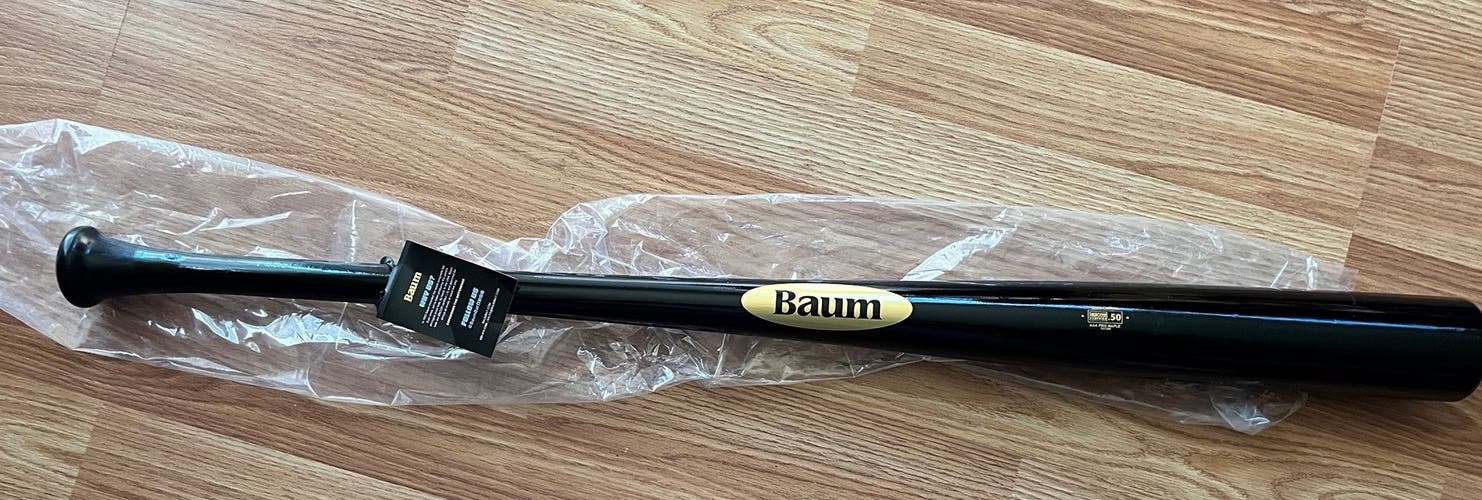 2025 Baum Gold Stock Wood Composite BBCOR Certified Bat (-3) 30.5 oz 33.5" (New)