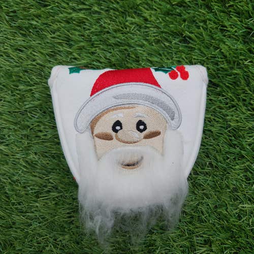 ODYSSEY SANTA CLAUS HOLIDAY MALLET PUTTER HEADCOVER VERYGOOD