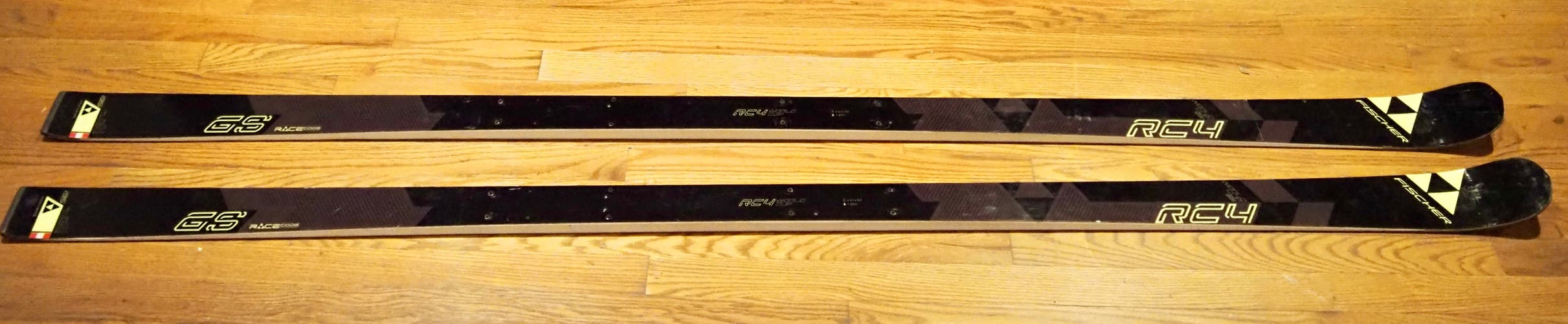 Unisex Racing 195 cm Fischer RC4 WC GS Skis Without Bindings (Used)