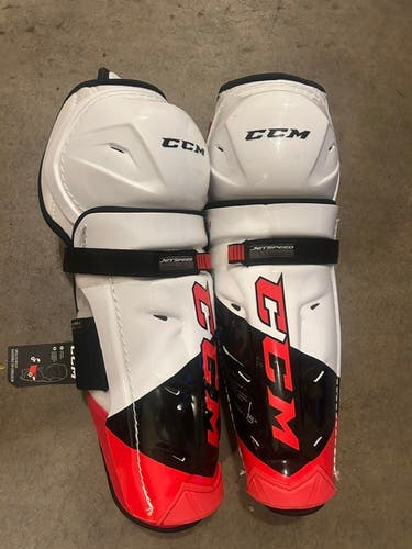 Senior CCM JetSpeed FT4 Pro 15" Shin Pads (New)