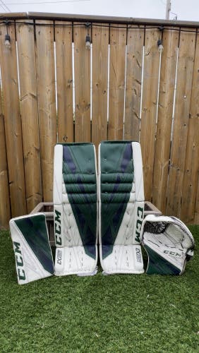 34+3" 2020 CCM Extreme Flex 4 Regular Goalie Full Set Pro Stock (Used)