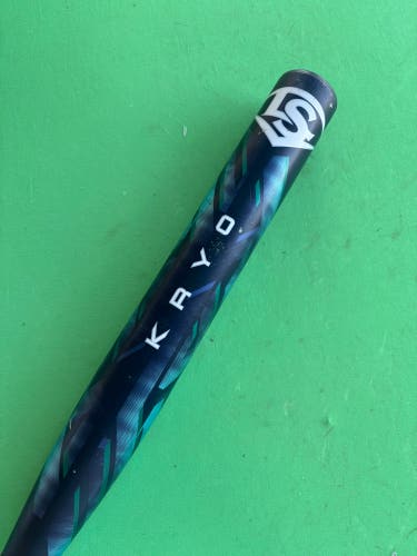 Black 2025 Louisville Slugger Kryo Composite Bat (-9) 24 oz 33"