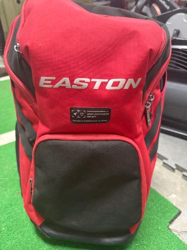 Easton Reflex Baseball Backpack: Scarlett Red