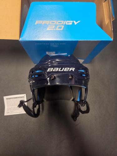 New Youth Bauer Prodigy 2.0 Helmet Only Navy Blue