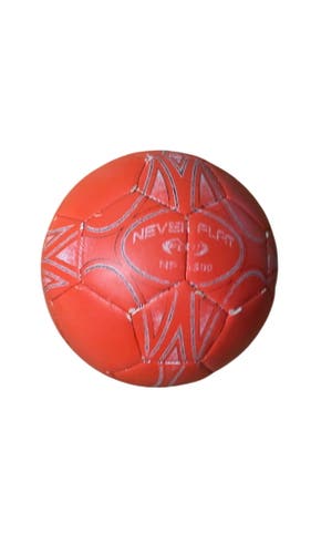 Spalding Neverflat NF-400 Soccer Ball - Red