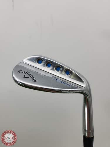 2019 CALLAWAY JAWS MD5 PLATINUM CHROME WEDGE 58*/10S WEDGEFLEX PROJX CATALYST 80