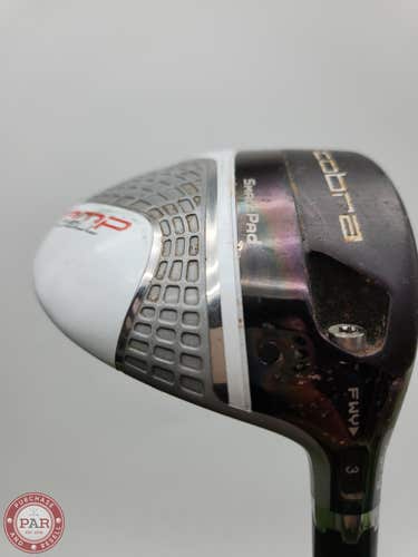 2013 COBRA AMP CELL 3 WOOD STIFF FUJI FUEL 60G GOOD