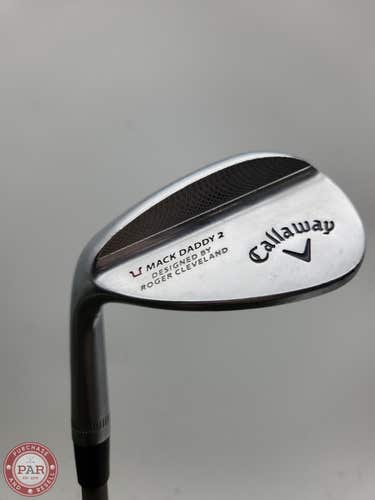 LEFTY 2013 CALLAWAY MACK DADDY 2 WEDGE 52*/12S REG AEROTECH STEELFIBER I95 34.25