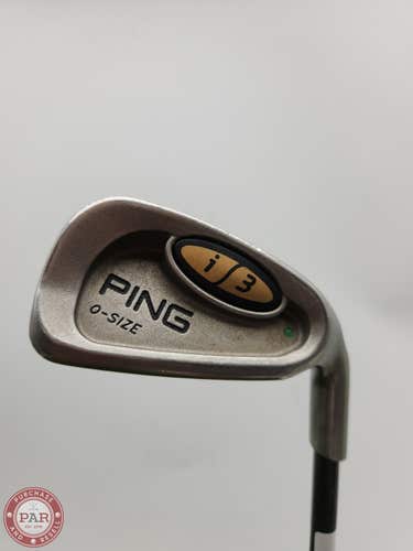 2000 PING I3 OS 7 IRON STIFF STOCK GRAPHITE 350 SERIES 37.25" (GREEN DOT) GOOD