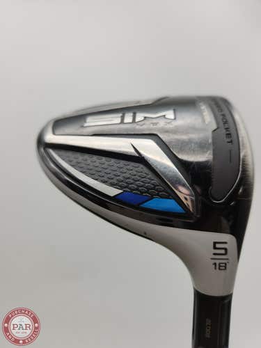 2020 TAYLORMADE SIM MAX 5 WOOD 18* REG FUJI VENTUS BLUE 5 GOOD
