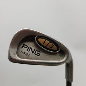 2000 PING I3 OS 6 IRON STIFF STOCK GRAPHITE 350 SERIES 38" (GREEN DOT) GOOD