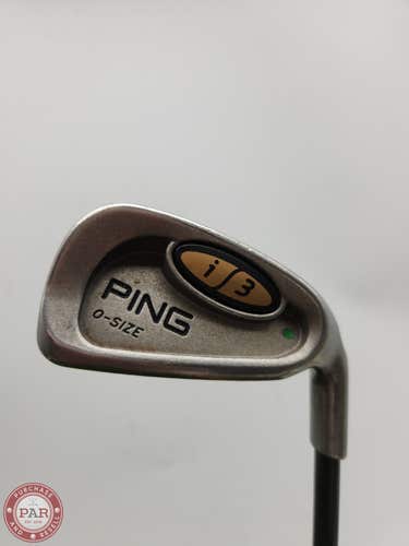 2000 PING I3 OS 6 IRON STIFF STOCK GRAPHITE 350 SERIES 38" (GREEN DOT) GOOD