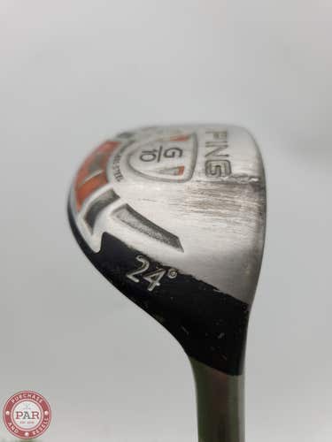 2007 PING G10 4 HYBRID 24* REG PING TFC 129 GOOD