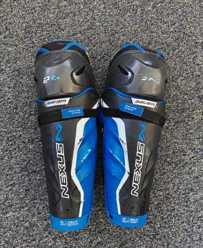 Senior Bauer Nexus 2N 15" Shin Pads (Used)