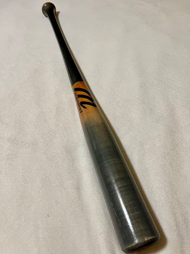Marucci 32”/28oz AP5 Maple Wood Custom Baseball Bat Blem Natural Smoke Gray/Black Metallic