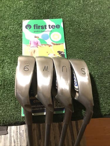 Ping G5 Black Dot Irons Set (9-PW-GW-SW) Regular TFC 100 I Graphite Shafts