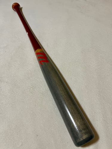 Marucci 33”/32oz AP5 Maple Wood Custom Baseball Bat Blem Natural Smoke Gray Fade/Burgundy Red NEW