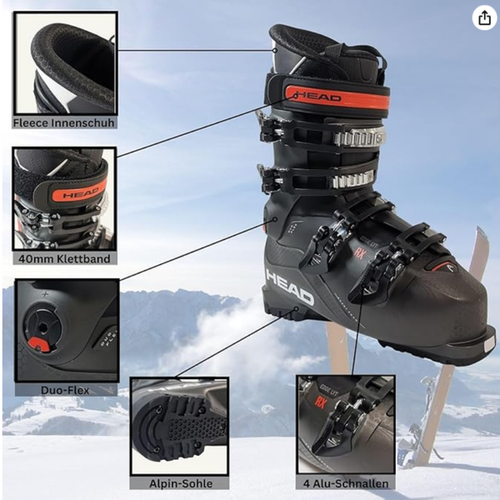 NEW 2026 /27 Head Edge Lyt RX MEN'S ski boots size 30/30.5/ =12/ 12.5 USA size