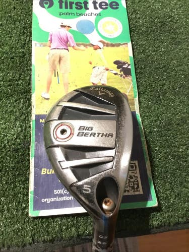 Callaway Big Bertha OS 25* 5 Hybrid Seniors Recoil ES 460 F2 Graphite Shaft 39