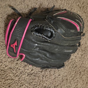 Mizuno LH Finch Fastpitch Softball Glove 11.5" Full Grain Leather, Game Ready