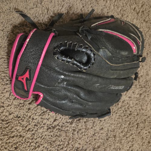 Mizuno LH Finch Fastpitch Softball Glove 11.5" Full Grain Leather, Game Ready