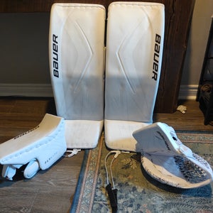 33" 2025 Bauer Flylite Regular Goalie Full Set (Used)