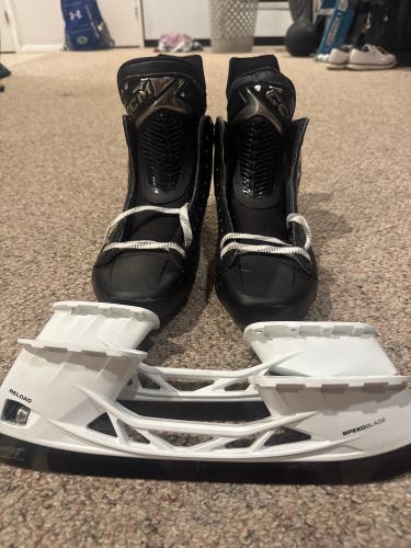 2024 CCM Tacks XF Pro Hockey Skates Regular Width Pro Stock 9.5 (Used)
