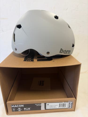 Small Bern Bike Helmet (New) matte grey