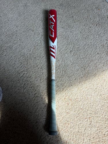 2023 Marucci CATX Alloy BBCOR Certified Bat (-3) 28 oz 31" (Used)