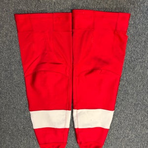 Detroit Red Wings Game Used Socks Large Socks (Used)
