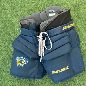 Intermediate Small Bauer Elite Hockey Goalie Pants | "Wolverines"