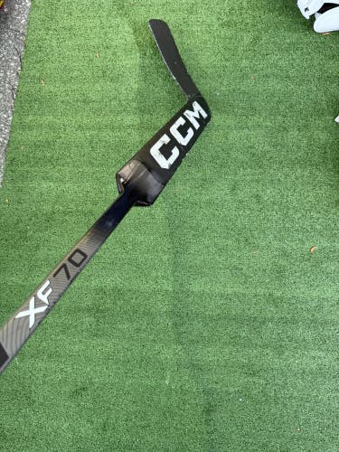 Junior CCM Tacks XF70 Regular Goalie Stick | 21" Paddle