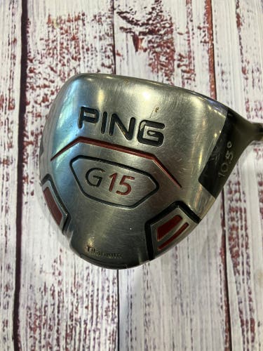 Ping G15 Driver Right Handed Extra Stiff Flex 10.5 Loft (Used)