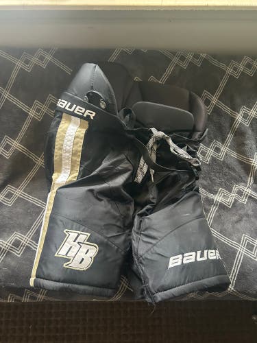 Men's Junior Large Bauer Custom Pro Hockey Pants (Used)